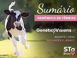 Genetic Visions - Sumário Genômico de fêmeas - Agosto de 2022