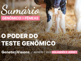 Sumário Genômico de fêmeas - Genetic Visions | Agosto 2023 | Holandês e Jersey