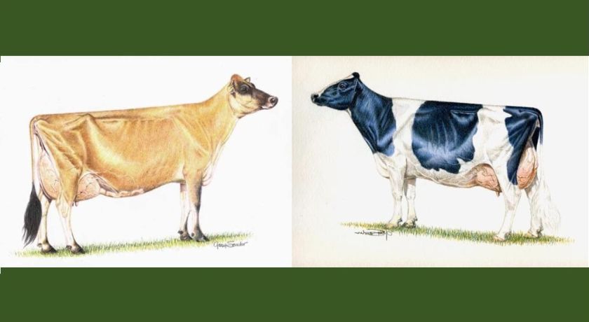 Jersey x Holandês: qual raça leiteira proporciona maior lucratividade aos produtores?