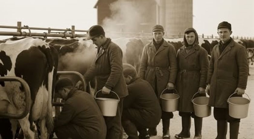 Mãos emprestadas: Como vizinhos ajudaram a manter a pecuária leiteira americana na Grande Depressão