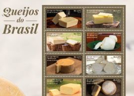 CORREIOS: Queijos tipicamente brasileiros estampam selos especiais