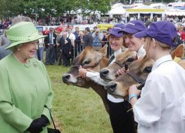 Um olhar dentro da fazenda de laticínios da falecida rainha Elizabeth II