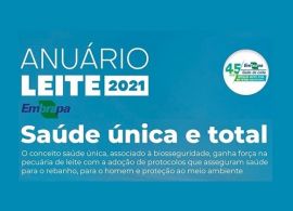 Embrapa lança hoje o Anuário de Leite 2021